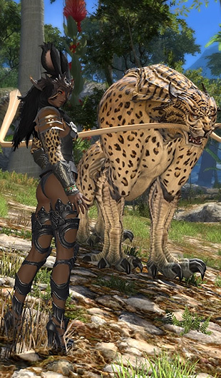 Jungle Cat by Lace Kdark from «Faerie»