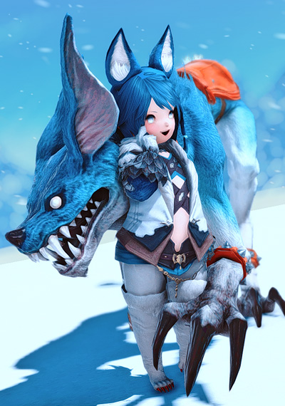 Wolfie by Lohia Aihol from «Cerberus»