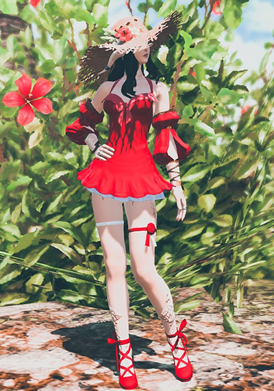Tropical Hibiscus by Yna Matsunaga from «Jenova»