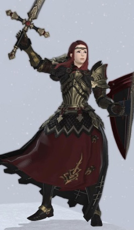Red Knight by Aurelie Moonsong