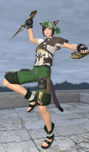 FF3-inspired Thief by Zi'lani Timesong (Garuda)
