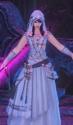 Hooded Soothsayer -Gleam- by Lucienne Beauvilliers from «Faerie»