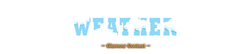Under the Weather Glamour Challenge