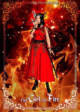 Second Place - The Girl on Fire